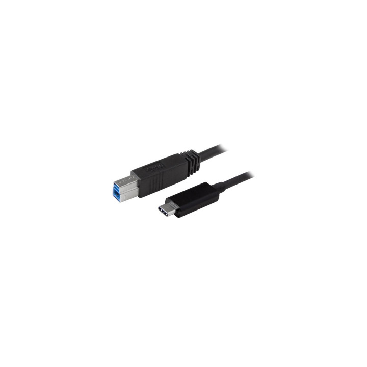 StarTech.com USB31CB1M cable 1m usb 3.1 Gen 2 usb tipo-c a usb tipo-b macho a macho - negro