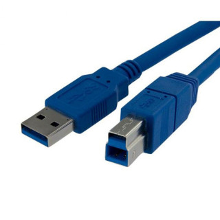 StarTech.com Cable USB 3.1 SuperSpeed de 1 metro - Usb A Macho a Usb B Macho azul