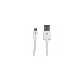 StarTech.com Cable de 2m Lightning de 8 Pin a USB 2.0 Tipo-A para Apple iPod iPhone 5 iPad - Blanco