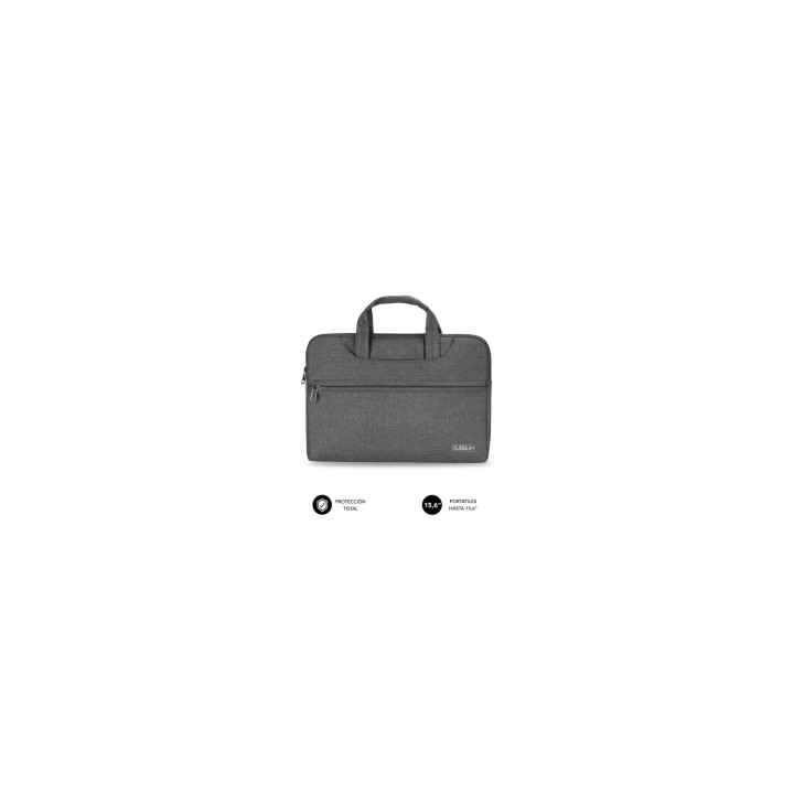 funda subblim ordenador business laptop sleeve universal 15.6p gris SUB-LS-1BS0101