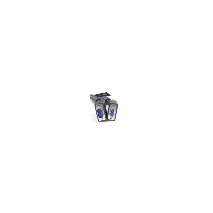 Cable prolongador alargador phoenix vga macho a vga hembra 3m negro PHCABLEVGA3M