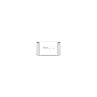 Adaptador e inyector de PoE d-link Ethernet rapido Gigabit blanco DPE-301GS