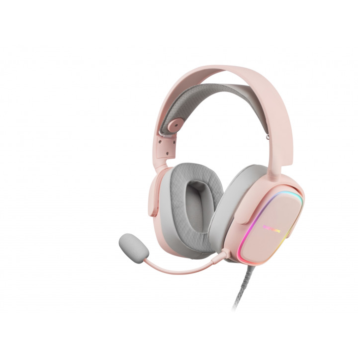 Auriculares mars gaming jack 3.5mm usb 2m rosa MHAXP