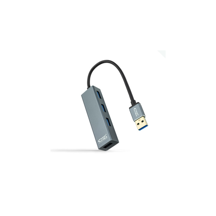 Hub nanocable usb 3.1 4 puertos gris 10.16.4402