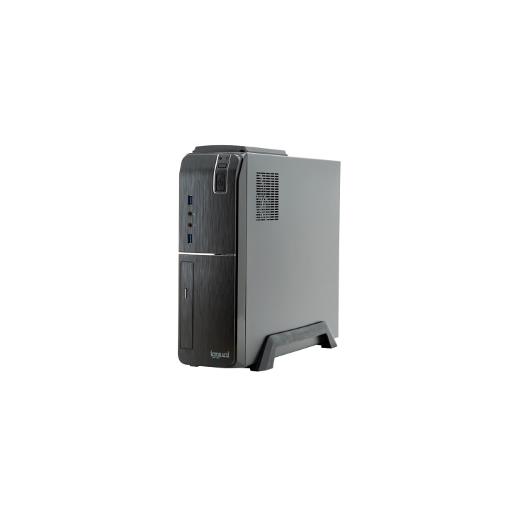 Caja torre iggual micro atx itx slim 500w 80 plus negro IGG316412