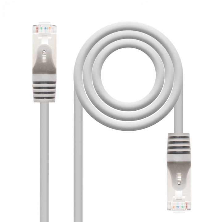 Latiguillo de red nanocable cat6e utp 15m gris 10.20.0815