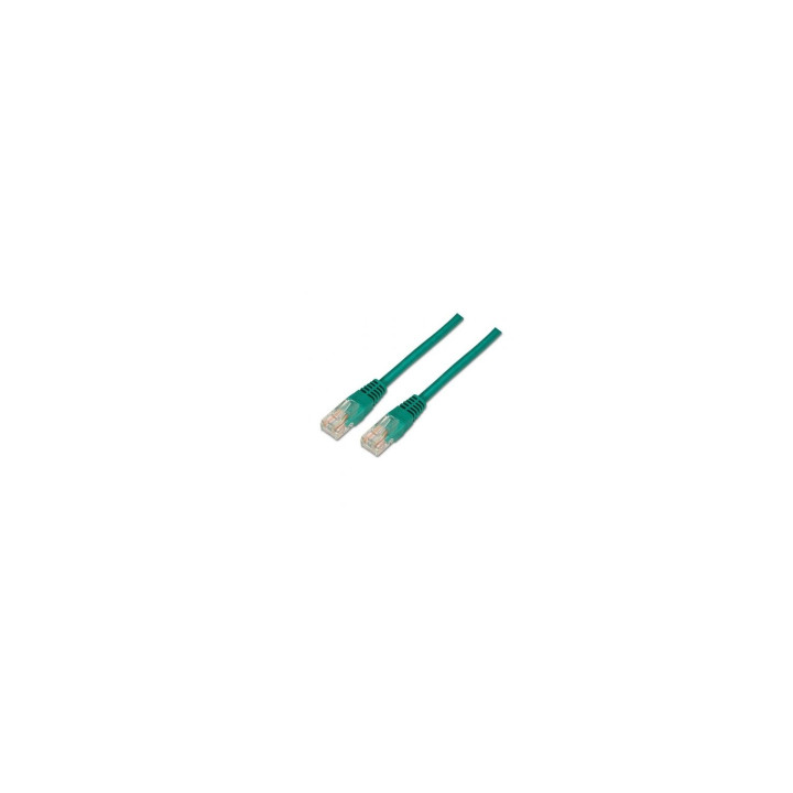 Latiguillo de red aisens rj45 utp cat6 0.5m verde A135-0245