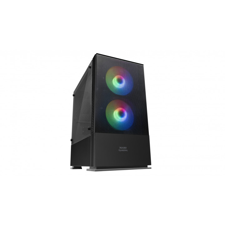 Caja semitorre mars gaming mcz m-atx negro MCZ