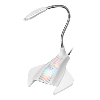 Mars Gaming MMICW Micrófono de superficie para mesa USB Blanco