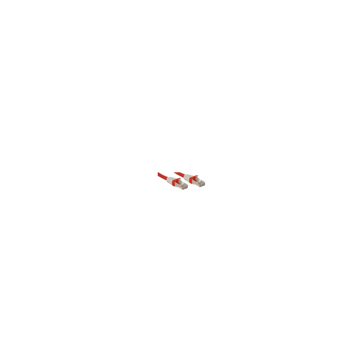 Latiguillo de red Lindy Cat6 A SSTP S/FTP PIMF Premium 2 m Rojo 45386
