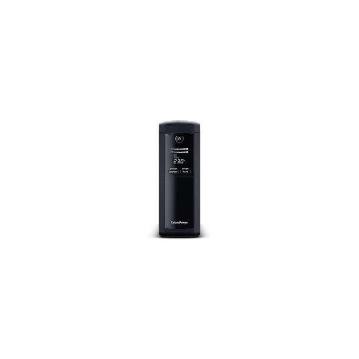 CyberPower VP1200ELCD sistema de alimentación ininterrumpida (UPS) LÍ­nea interactiva 1200 VA 720 W 4 salidas AC