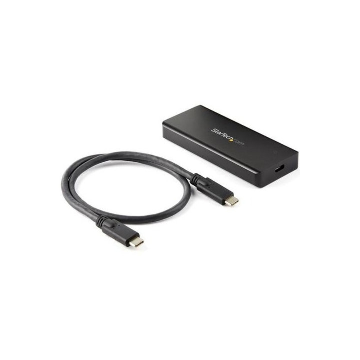 StarTech.com Caja ssd nvme M.2 usb 3.1 gen 2 10Gbps resistente al agua y el polvo negro M2E1BRU31C