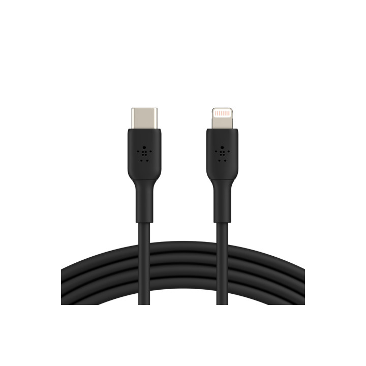 Cable Belkin CAA003BT1MBK cable de conector Lightning 1 m Negro CAA003BT1MBK