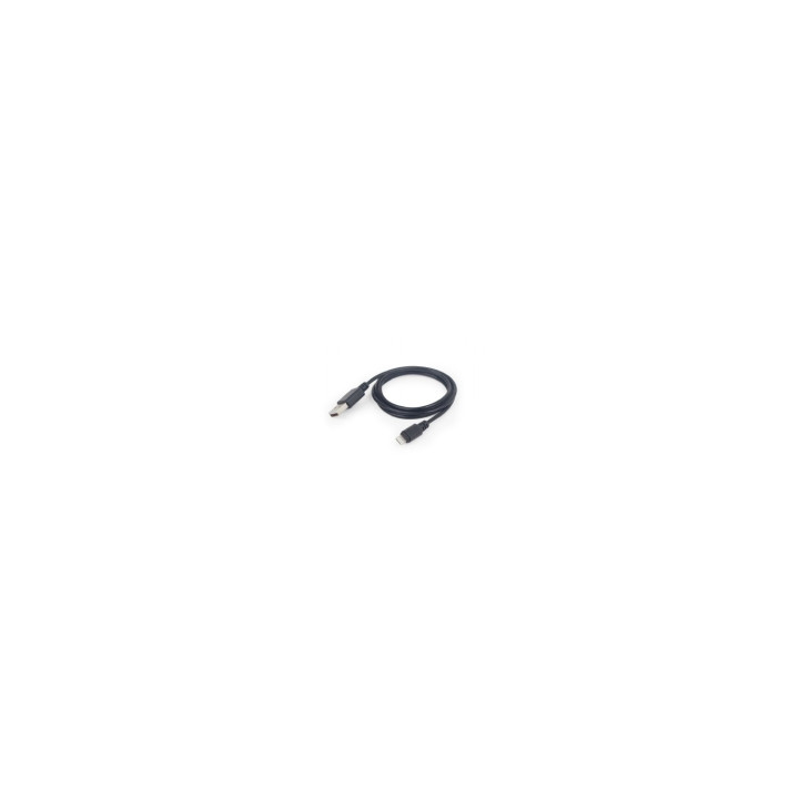 Cable gembird usb tipo-a macho a micro usb-b lightning macho 1m negro CC-USB2-AMLM-1M