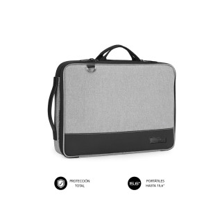 Maletin subblim advance laptop sleeve para portatiles hasta 14p gris SUB-LS-2AS0001