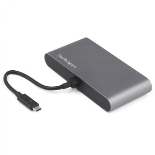 StarTech.com Mini Docking Station Thunderbolt 3 Mini Replicador de Puertos TB3 para Dos Monitores DisplayPort de 4K a...
