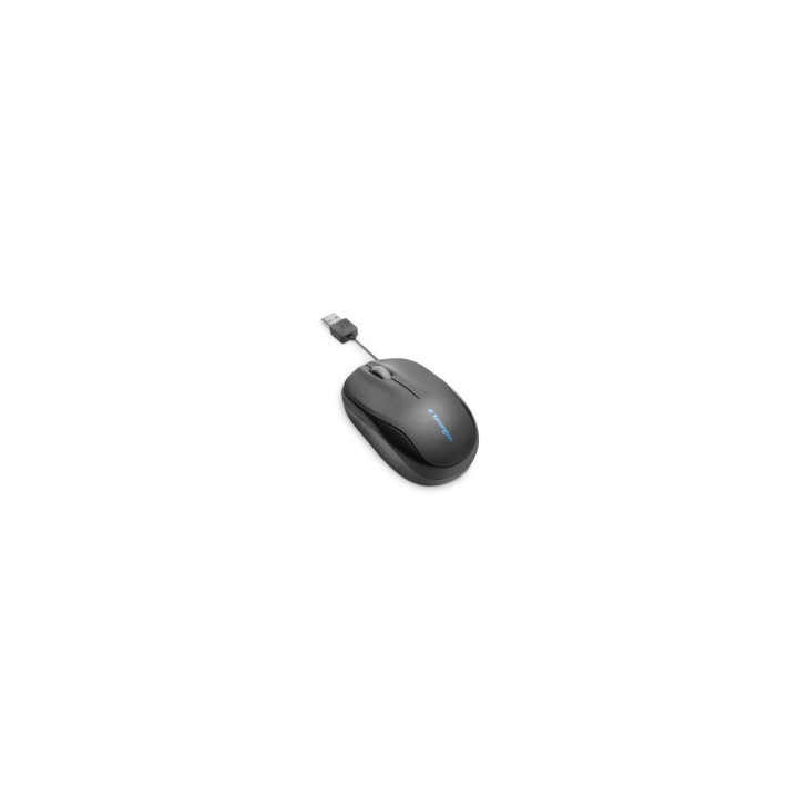 Raton kensington retractil pro fit usb tipo-a optico negro K72339EU