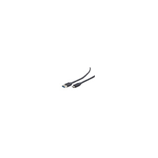 GEMBIRD cable USB C Macho/USB A Macho 1 m Negro