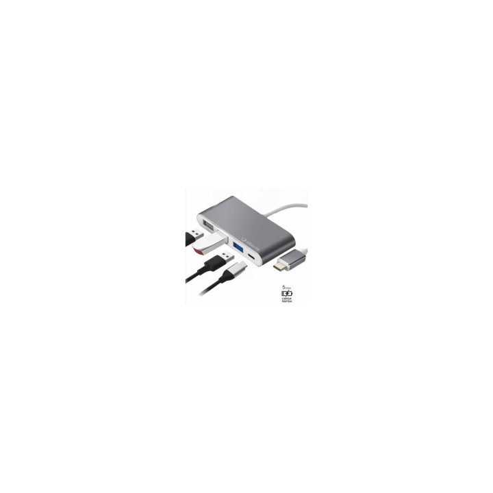 Hub USB-C 4 en 1 SilverHt 112001140199