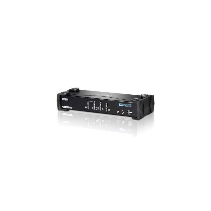 Aten CS1784A interruptor KVM Negro