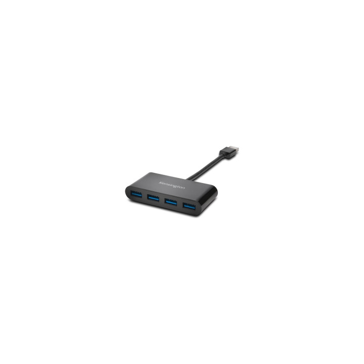Kensington K39121WW hub de interfaz USB 3.2 Gen 1 3.1 Gen 1 Type-A 5000 Mbit/s Negro