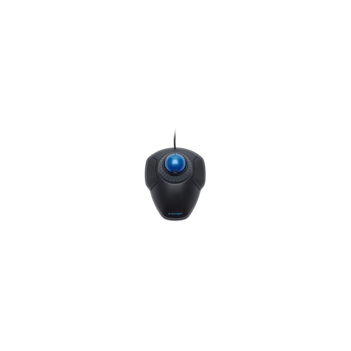 KENSINGTON Trackball Orbit&reg; con anillo de desplazamiento óptico USB tipo A ambidextro Negro