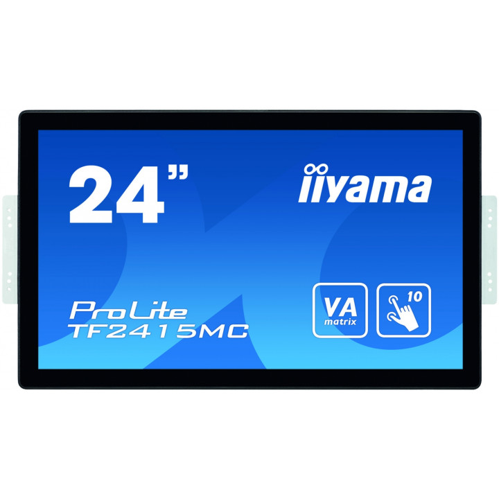 iiyama ProLite TF2415MC-B2 monitor pantalla táctil 60,5 cm (23.8") 1920 x 1080 Pixeles Multi-touch Multi-usuario Negro