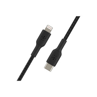 Cable Belkin de conector Lightning macho/USB C macho 1 m Negro
