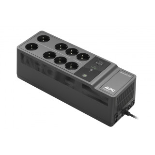 APC sistema de alimentación ininterrumpida (UPS) En espera (Fuera de lÍ­nea) 850 VA, 520 W, 8 salidas AC Negro