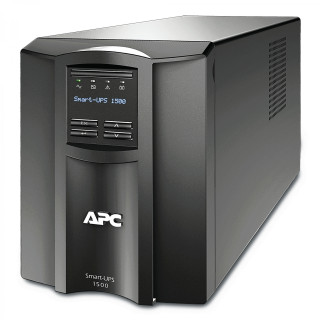 APC sistema de alimentación ininterrumpida (UPS) LÍ­nea interactiva 1500 VA, 1000 W, 8 salidas AC Negro