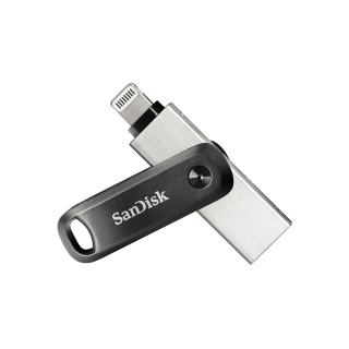 Sandisk Ixpand Pendrive flash 64gb USB tipo-a / lightning 3.2 gen 2 (3.1 Gen 2) negro plata SDIX60N-064G-GN6NN