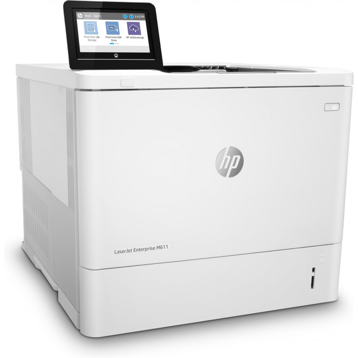 Impresora hp laserJet enterprise M611dn 1200 x 1200dpi duplex a4 blanco 7PS84A