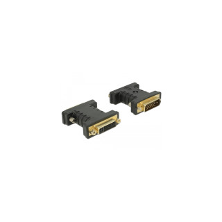 DeLOCK cable gender changer 1 x DVI 24+1 1 x DVI 24+5 Negro