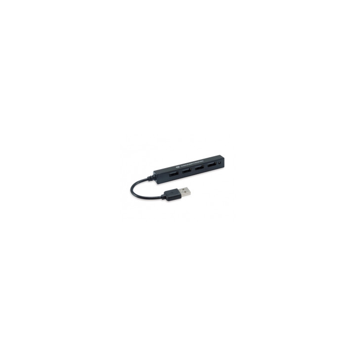 Hub conceptronic usb 2.0 4 puertos 480 mbit/s negro HUBBIES05B