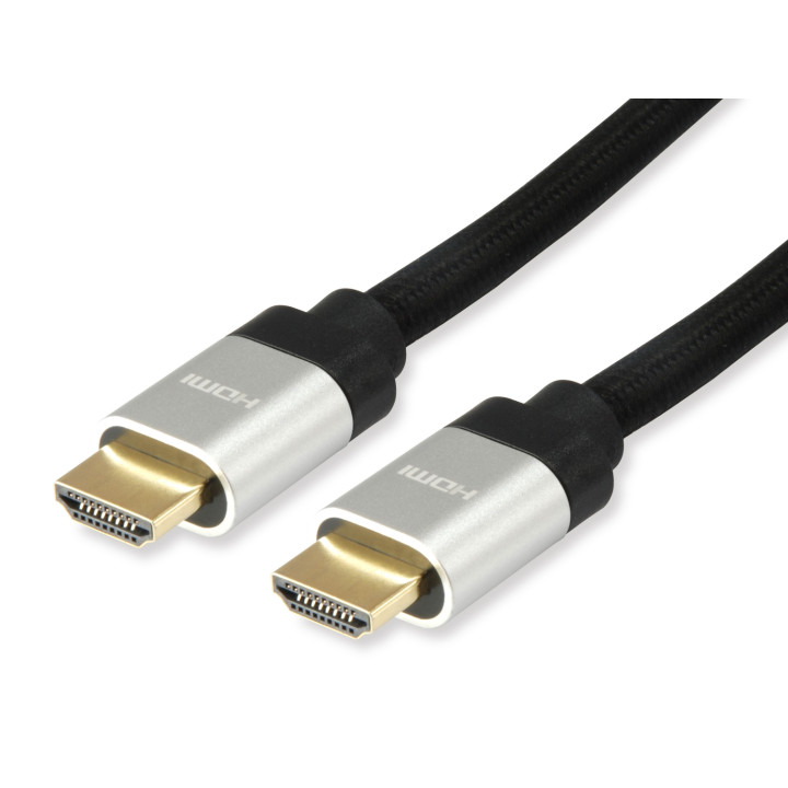 Cable equip hdmi tipo-a estandar macho a macho 3m negro plata 119382