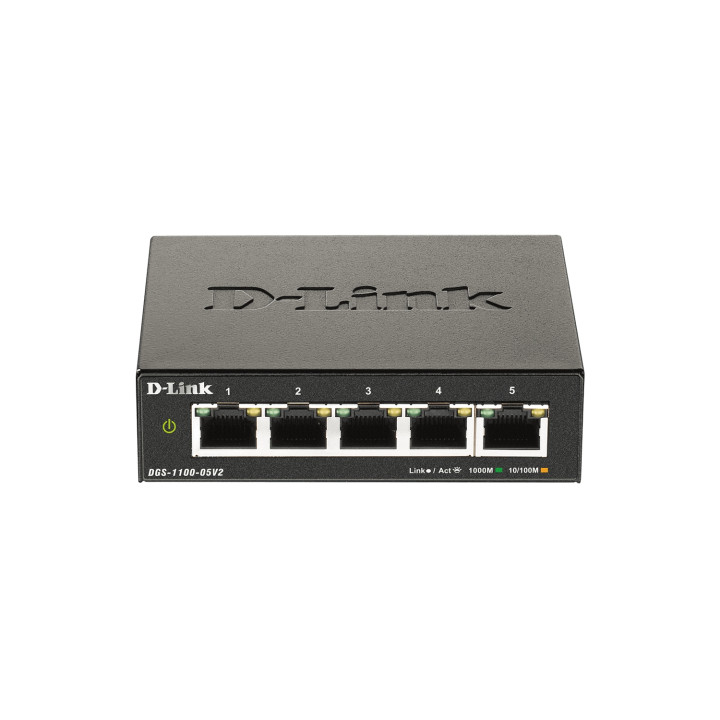 D-Link switch Gestionado Gigabit Ethernet (10/100/1000) Negro