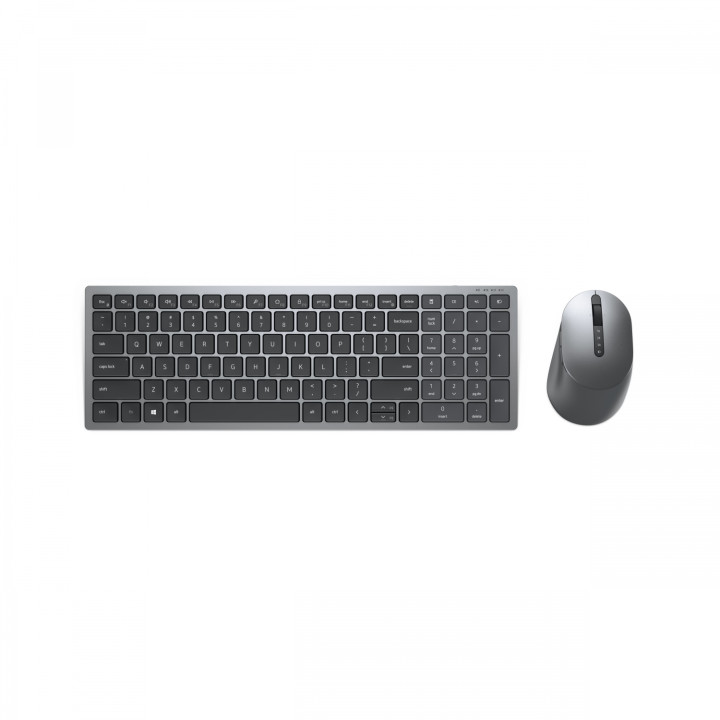 DELL KM7120W teclado y raton rf inalambrico bluetooth qwerty aleman gris titanio