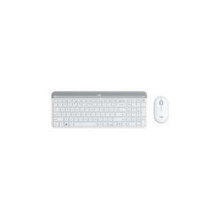 Logitech MK470 slim teclado y raton rf inalambrico español blanco