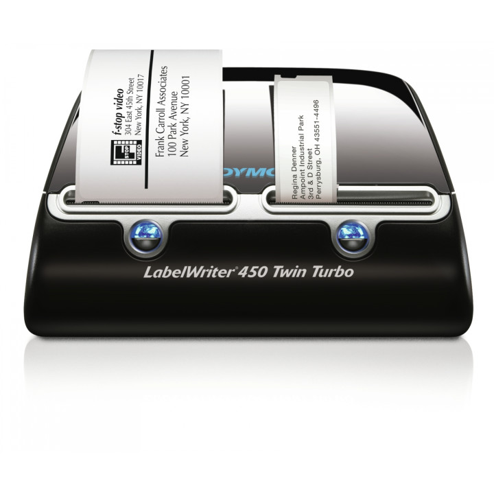 Dymo LabelWriter 450 twinturbo Impresora de etiquetas termica directa negro plata