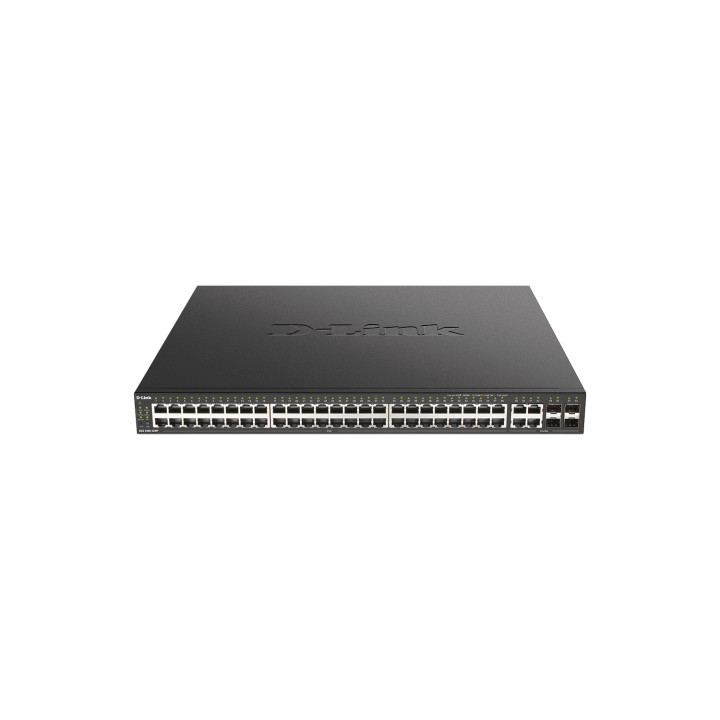 D-Link switch Gestionado Gigabit Ethernet (10/100/1000) EnergÍ­a sobre Ethernet (PoE) 1U Negro