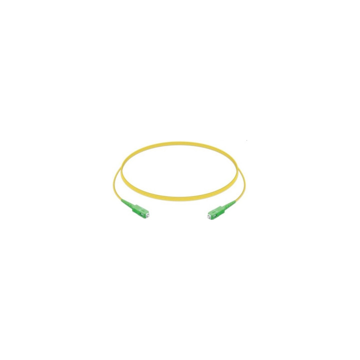 Ubiquiti Networks UF-SM-PATCH-APC-APC cable de fibra optica 1,2 m SC/APC G.657.A1 Amarillo
