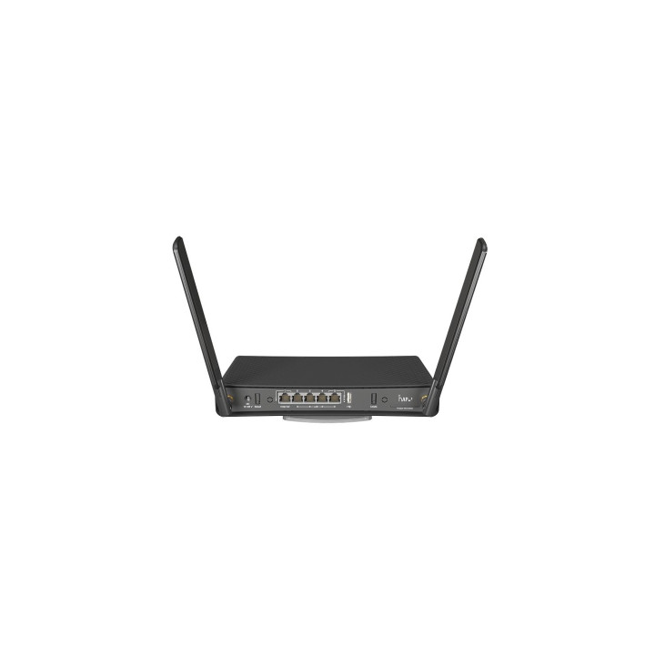 Mikrotik hAP acÂ³ router inalámbrico Gigabit Ethernet Doble banda PoE (2,4 GHz / 5 GHz) Negro