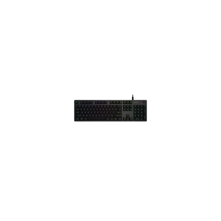 Logitech G G512 Teclado gaming usb mecanico qwerty español carbono