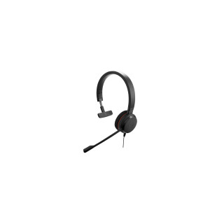 Jabra Evolve 20SE MS mono auriculares diadema Conector de 3,5 mm Negro