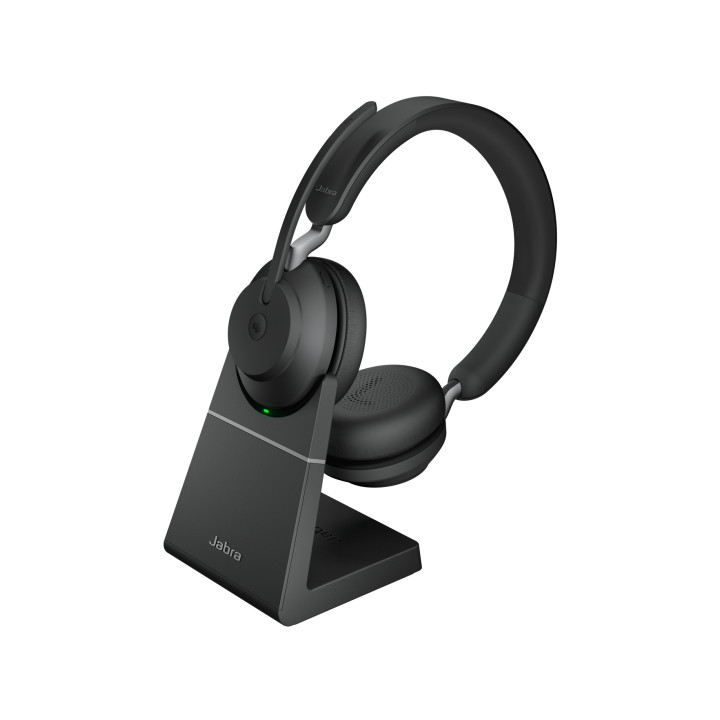 Jabra Evolve2 65, MS Stereo Auriculares Diadema USB tipo A Bluetooth Negro