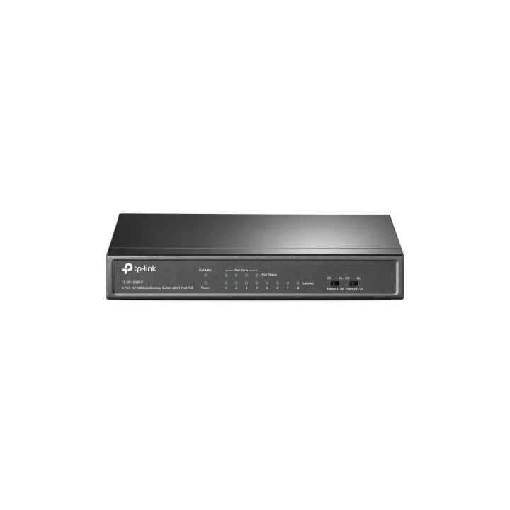 TP-LINK switch No administrado Fast Ethernet (10/100) EnergÍ­a sobre Ethernet (PoE) Negro