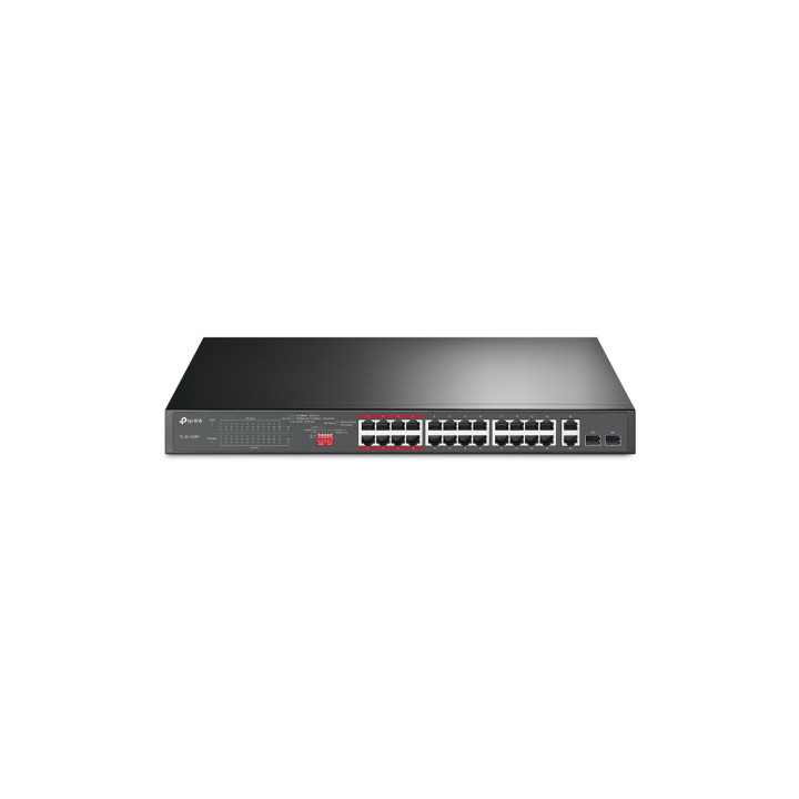 TP-LINK Switch fast Ethernet (10/100) EnergÍ­a sobre Ethernet (POE) 1U Gris