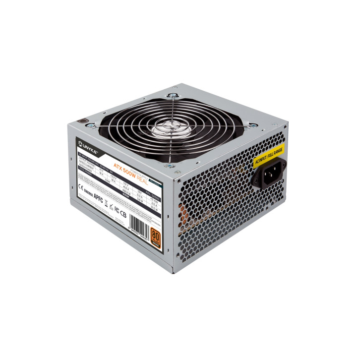 Unykach fuente de Alimentación ATX 500W 80+ Bronce