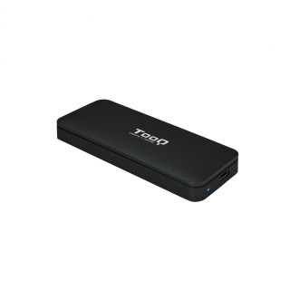 TooQ Caja para disco duro para unidad de estado sólido M.2 Negro