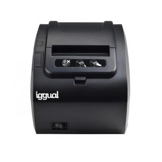 iggual impresora de etiquetas TP8002 Térmica directa 203 x 203 DPI Alámbrico Negro